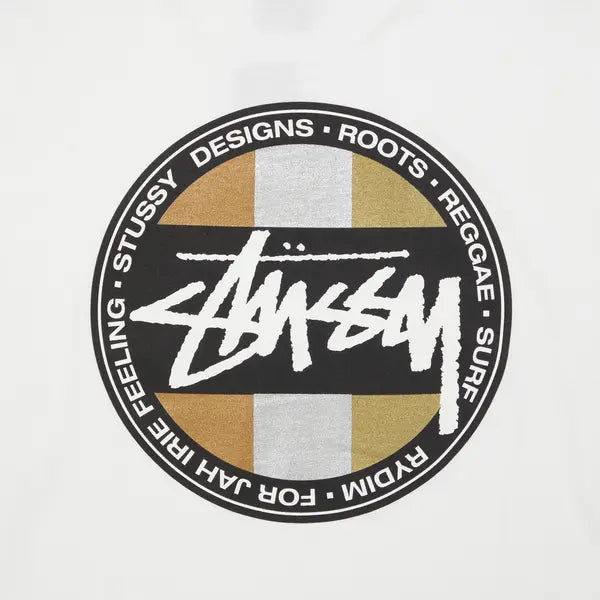 STUSSY LONG SLEEVE METALLIC DOT TEE