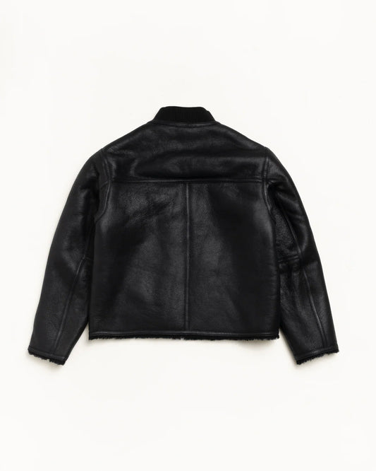 STUSSY SHEARLING REVERSIBLE BOMBER