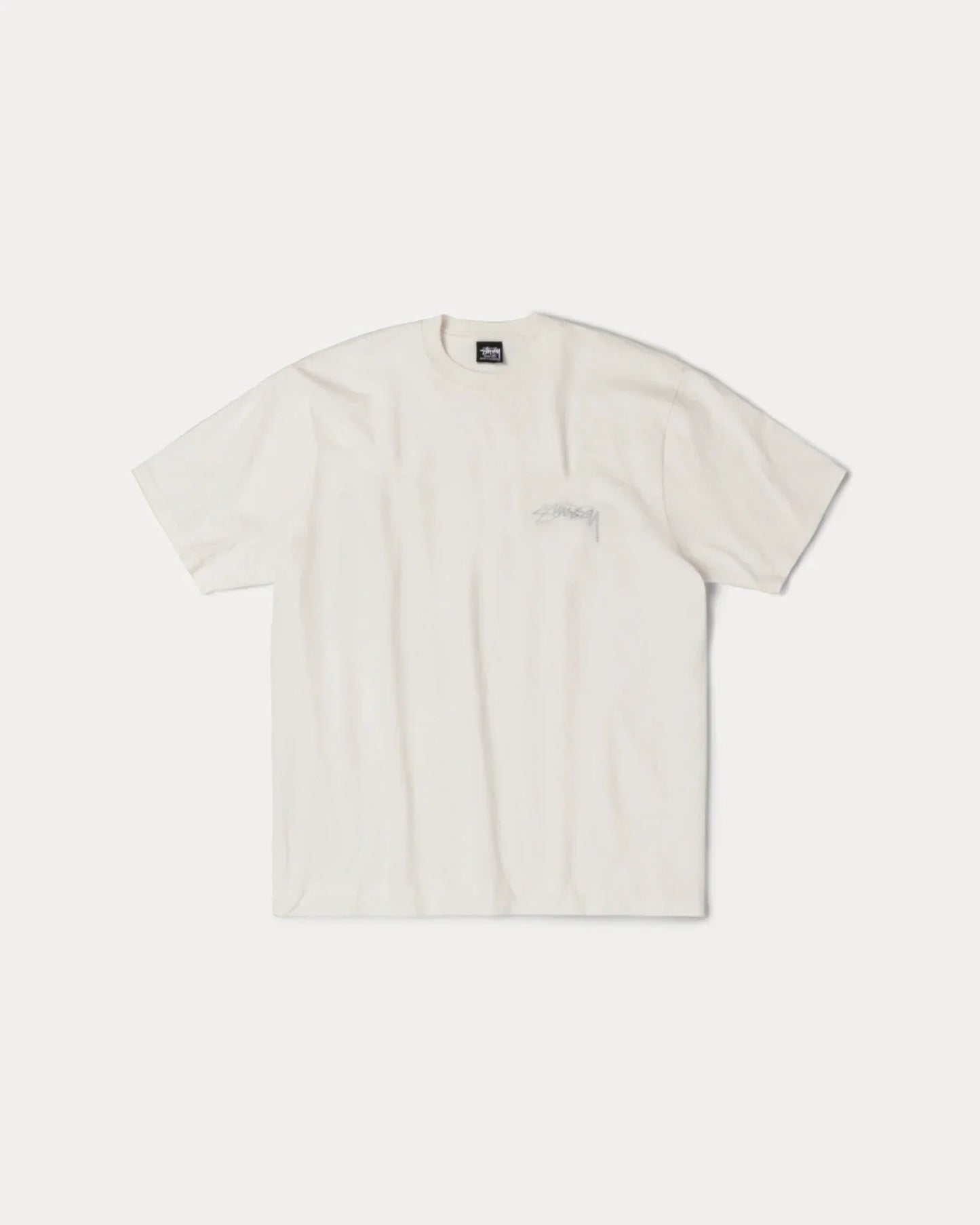 STUSSY SMOOTH REVERSE TEE PIGMENT DYED